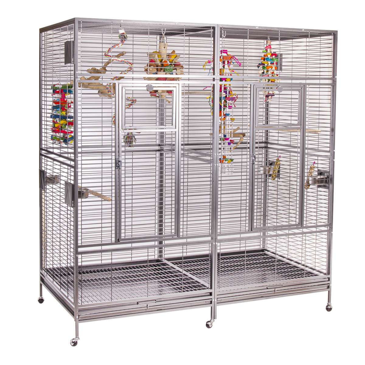 Montana | Arkansas Nova II - Mod. 2024 - platinum | ca. 206 x 101,5 x 220 cm - Bestillingsvare - Vi anbefaler afhentning hvis muligt, da dette produkt skal leveres med fragtmand (Pallefragt)