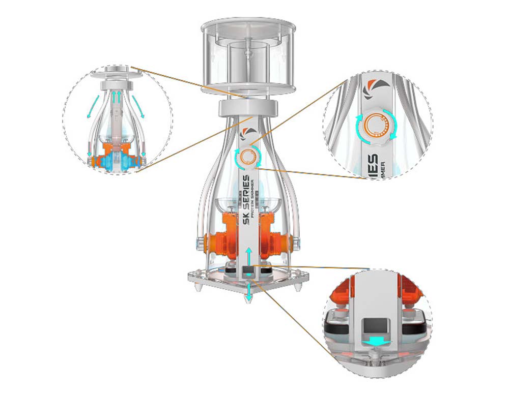 Maxspect Jump - new generation protein skimmer