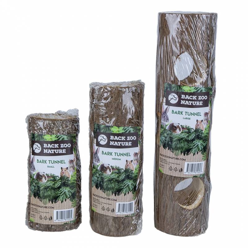 Back Zoo Nature Bark Tunnel Large