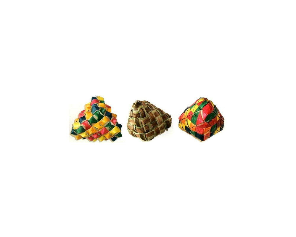 Diamantvævet fodlegetøj (Papegøje legetøj) til Ara og andre papegøjer