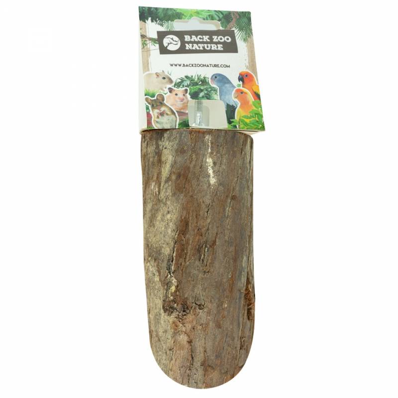 BACK ZOO NATURE WOOD SLICE PERCH LARGE