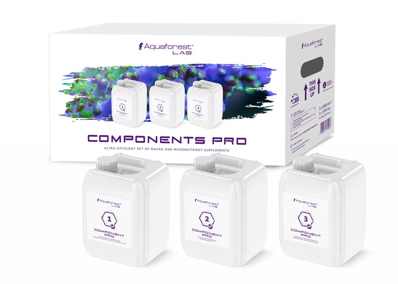 Aquaforest COMPONENT PRO 3x5 Ltr. Ialt 15L - OBS! Fragt er indregnet i prisen på denne vare!