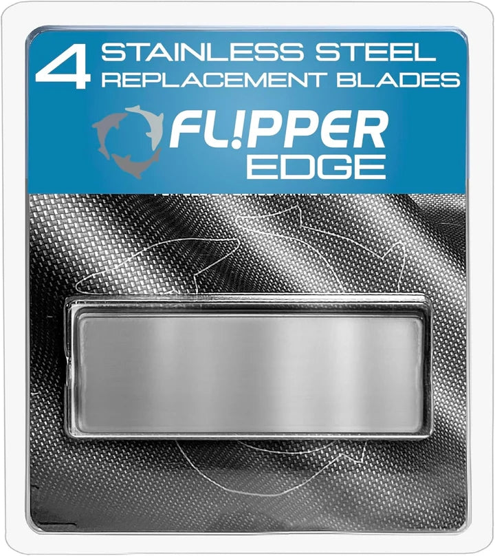 Flipper EDGE replacement stainless steel blades (4 stk.)