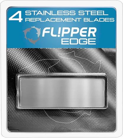 Flipper EDGE replacement stainless steel blades (4 stk.)
