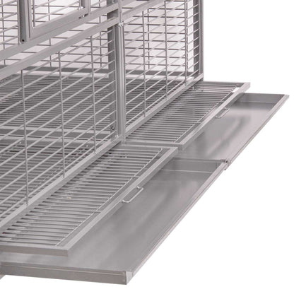Montana | Arkansas Nova II - Mod. 2024 - platinum | ca. 206 x 101,5 x 220 cm - Bestillingsvare - Vi anbefaler afhentning hvis muligt, da dette produkt skal leveres med fragtmand (Pallefragt)