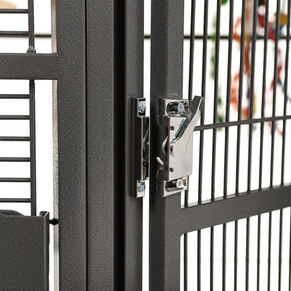 Montana | Corner Cage Denver II - Antique from Montana Cages - Bestillingsvare - Vi anbefaler afhentning hvis muligt, da dette produkt skal leveres med fragtmand (Pallefragt)