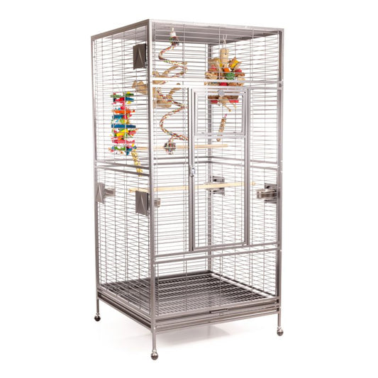 Montana | Arkansas Nova I platinium | ca. 101,5 x 101,5 x 220 cm - Bestillingsvare - Vi anbefaler afhentning hvis muligt, da dette produkt skal leveres med fragtmand (Pallefragt)