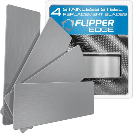 Flipper EDGE replacement stainless steel blades (4 stk.)