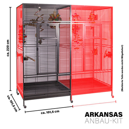Montana | Arkansas Nova expansion kit - model 2024 - Antik - Bestillingsvare - Vi anbefaler afhentning hvis muligt, da dette produkt skal leveres med fragtmand (Pallefragt)
