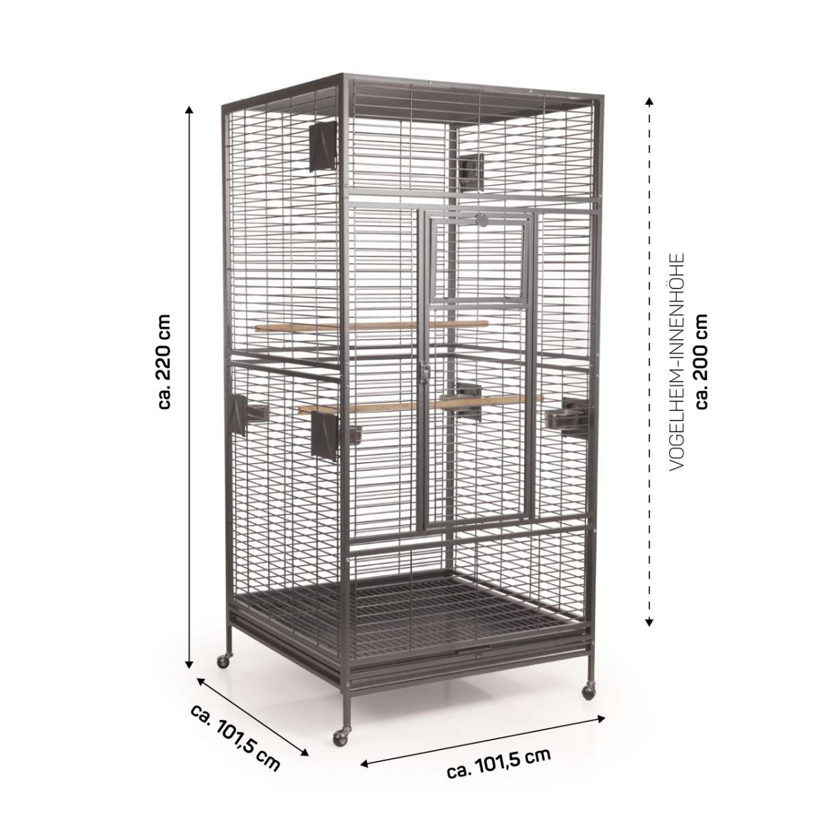 Montana | Arkansas Nova I antik | ca. 101,5 x 101,5 x 220 cm - Bestillingsvare - Vi anbefaler afhentning hvis muligt, da dette produkt skal leveres med fragtmand (Pallefragt)