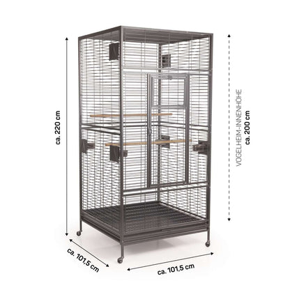 Montana | Arkansas Nova I antik | ca. 101,5 x 101,5 x 220 cm - Bestillingsvare - Vi anbefaler afhentning hvis muligt, da dette produkt skal leveres med fragtmand (Pallefragt)