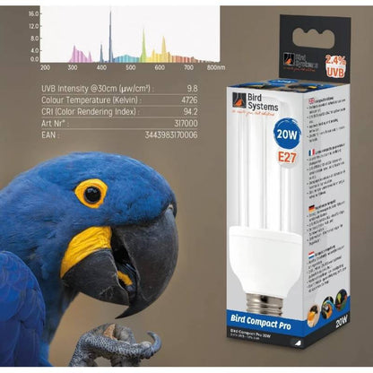 Bird Systems Compact pære PRO (UV-A en UV-B) 20W