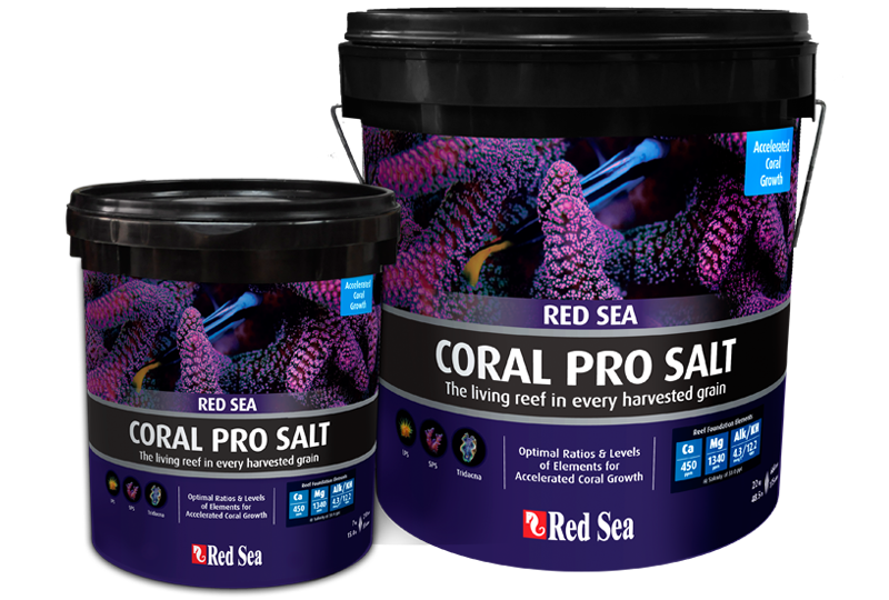 Red Sea Coral PRO Salt 22 Kg. Obs! Leveres separat, fragt af salt inkl. i prisen.
