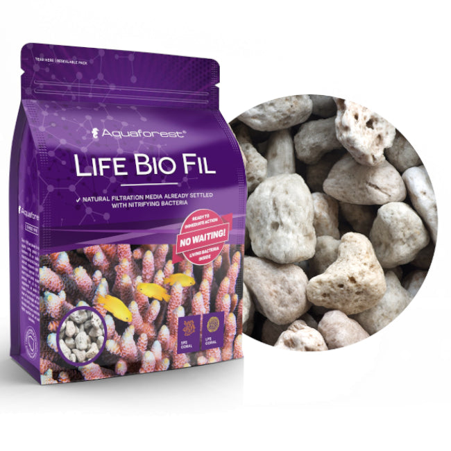 Aquaforest LIFE BIO FIL -Naturligt biologisk filtreringsmedie.
