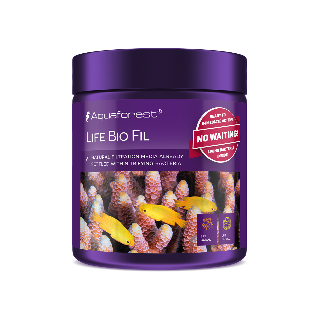 Aquaforest LIFE BIO FIL -Naturligt biologisk filtreringsmedie.