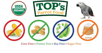 TOP's Parrot Food Mini Pellets (Papegøjefoder)