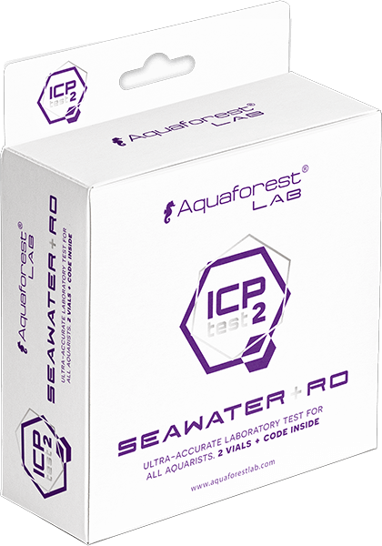 Aquaforest ICP TEST 2 - PROfessional saltvandstest analyse + RO