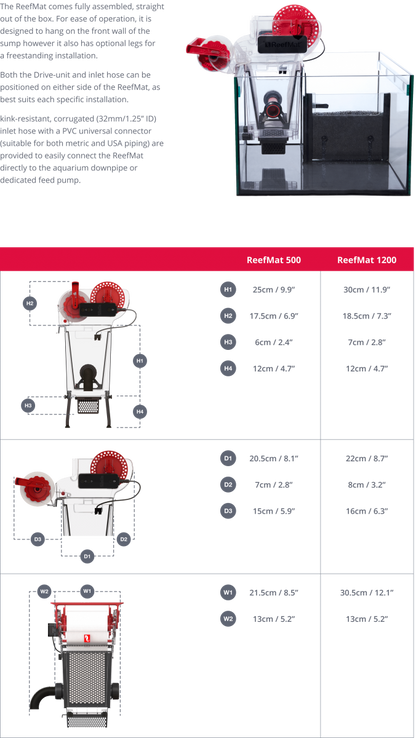 ReefMat 500 eller 1200 (Incl. Cloud services)
