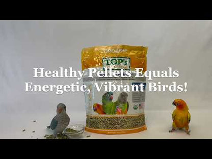 TOP's Parrot Food small Pellets (Papegøjefoder)