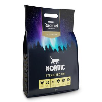 Racinel Nordic Sterilized Kat, 3 kg