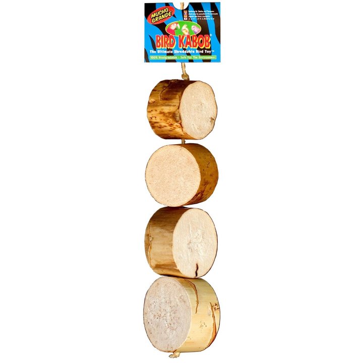 Birds Toy Fiesta/Grande/Mucho grande Bird kabob (Naturligt Papegøje legetøj)