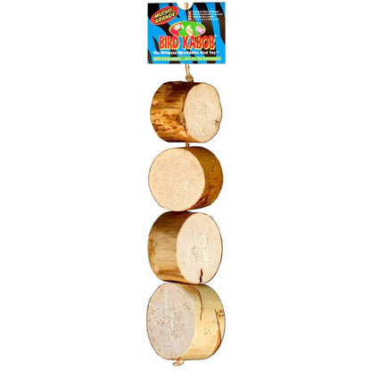 Birds Toy Fiesta/Grande/Mucho grande Bird kabob (Naturligt Papegøje legetøj)
