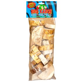 Bird Toy Bird Kabob Parrot chips (Naturligt Papegøje legetøj)