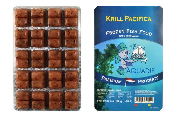 Krill Pacifica 100 g - Frost foder til saltvandsfisk
