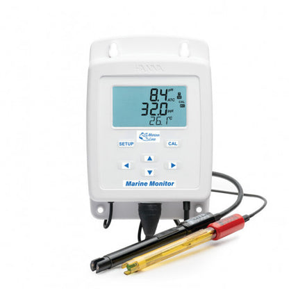 Hanna Monitor pH/Marine Salinity/Temperature saltwater aquariums