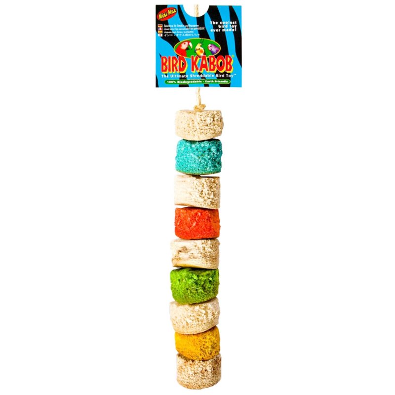 Birds Toy Especial/Mini Max Bird kabob (Naturligt Papegøje legetøj)